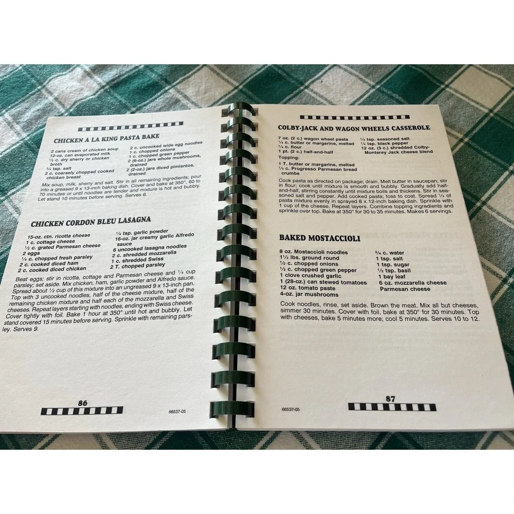 Good Neighbor Cookbook Appleton Wisconsin News Talk 1150 WHBY Radio Spiral Bound